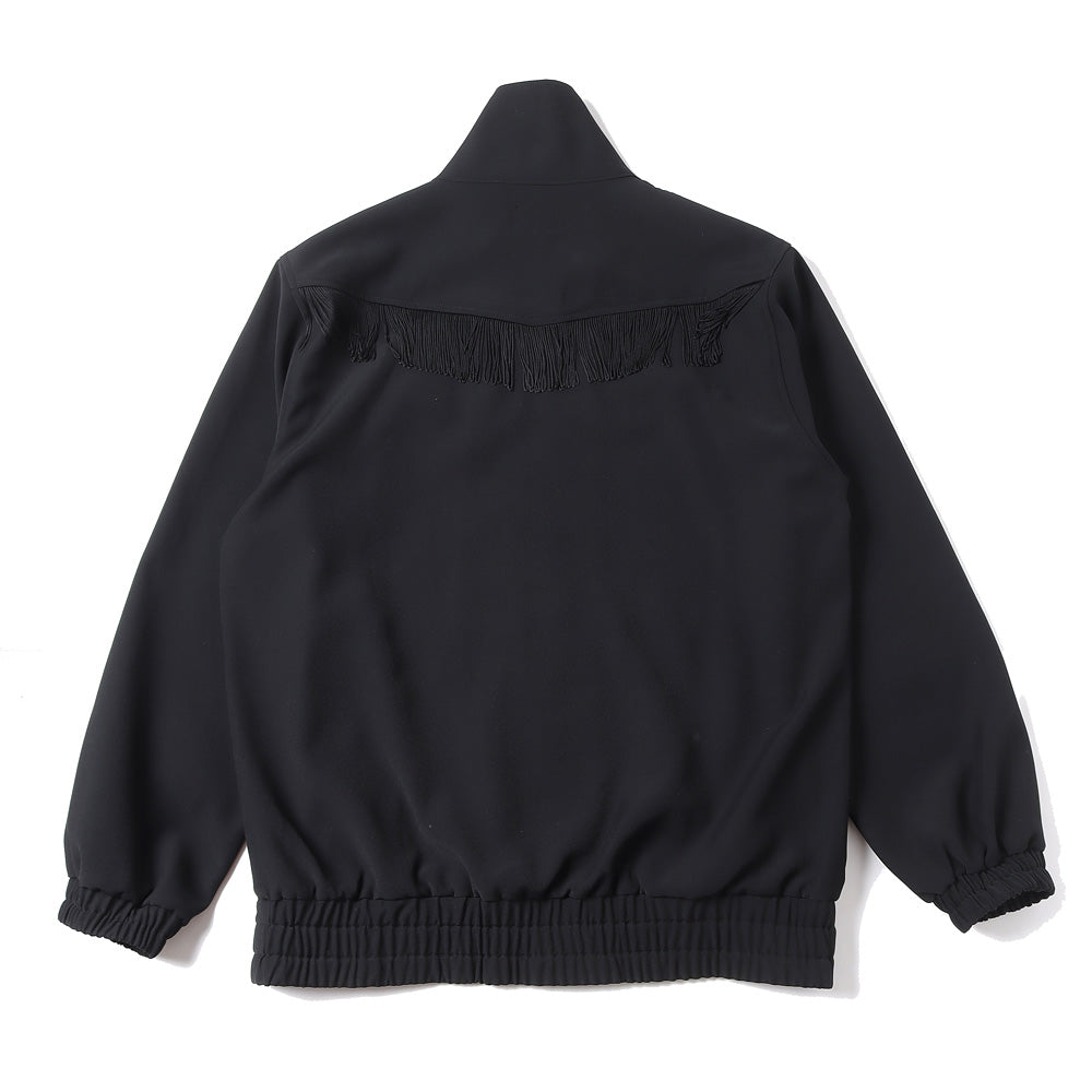 Fringe Track Jacket - Poly Kersey