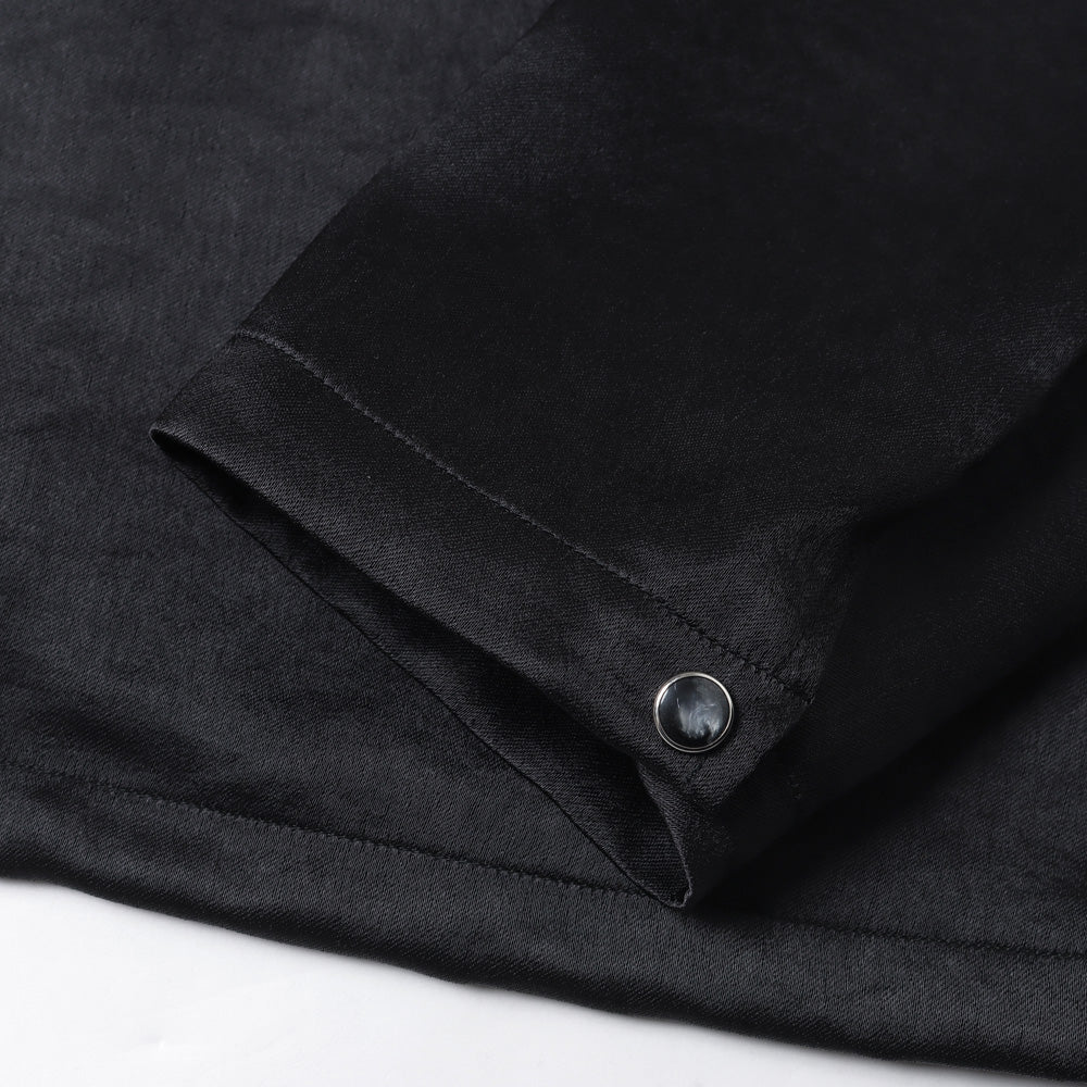 L/S Cowboy One-Up Shirt - Poly Sateen