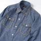 Work Shirt - Cotton Chambray / India Emb.