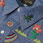 Western Shirt - Cotton Chambray / India Emb.