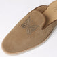 Papillon Emb. Slip-In - Suede