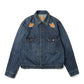 Papillon Emb. Jean Jacket - 12oz Denim