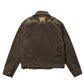 Papillon Emb. Jean Jacket - 14W Corduroy
