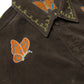 Papillon Emb. Jean Jacket - 14W Corduroy