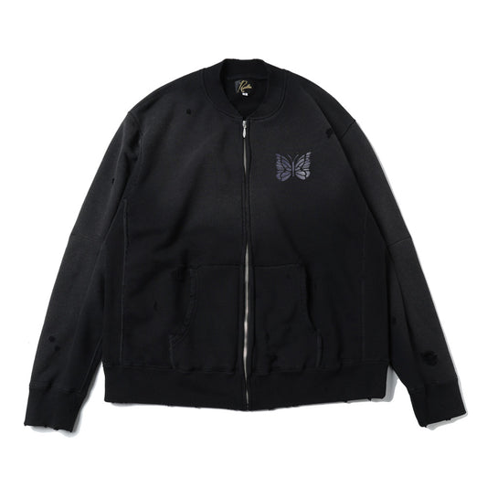 Deconstructed Zipped Sweat