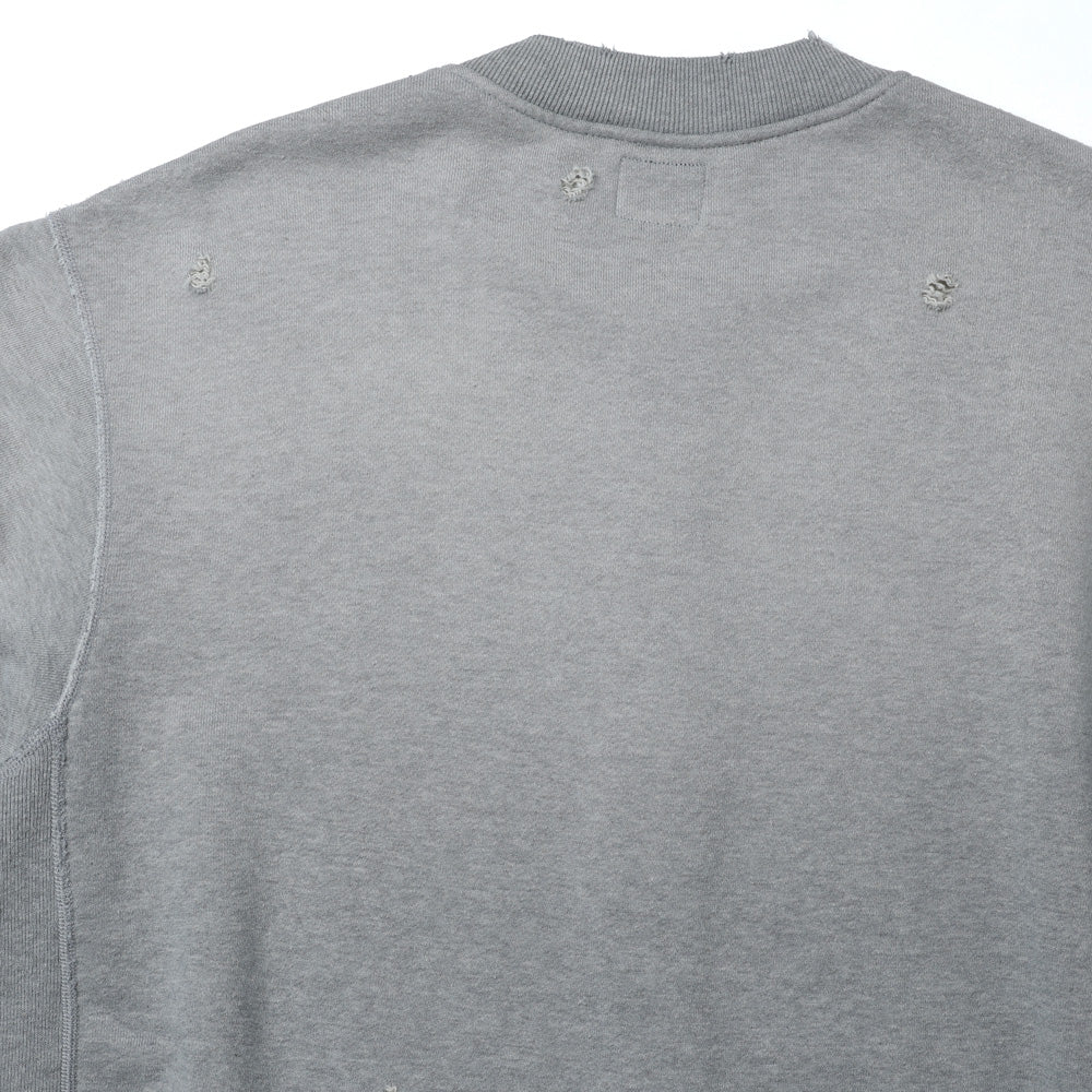 Deconstructed Zipped Sweat