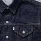 #019 LV TRUCKER JACKET LONG
