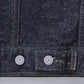 #019 LV TRUCKER JACKET LONG