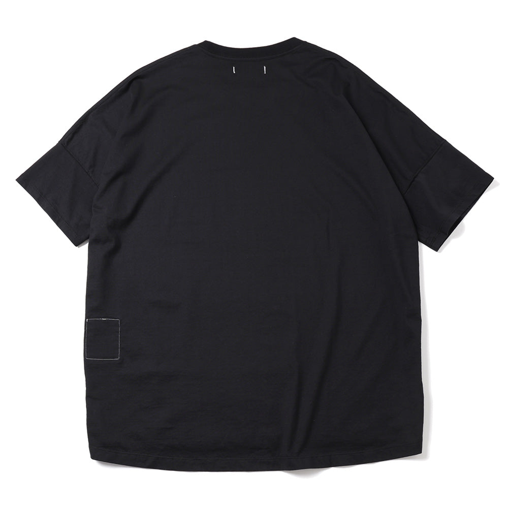 CLERK S/S T-NECK TEE COTTON JERSEY