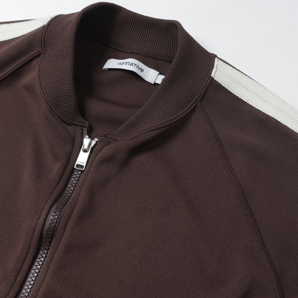 COACH FULL ZIP BLOUSON POLY JERSEY