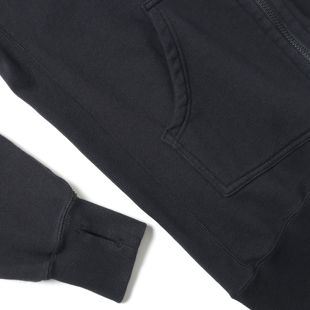 DWELLER FULL ZIP HOODY COTTON SWEAT