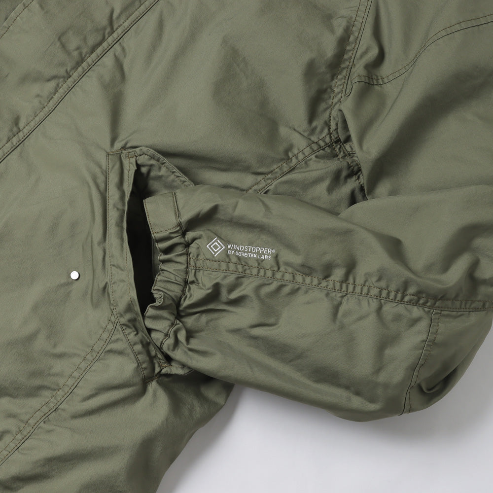 TROOPER COAT C/N GABARDINE WITH GORE-TEX WINDSTOPPER