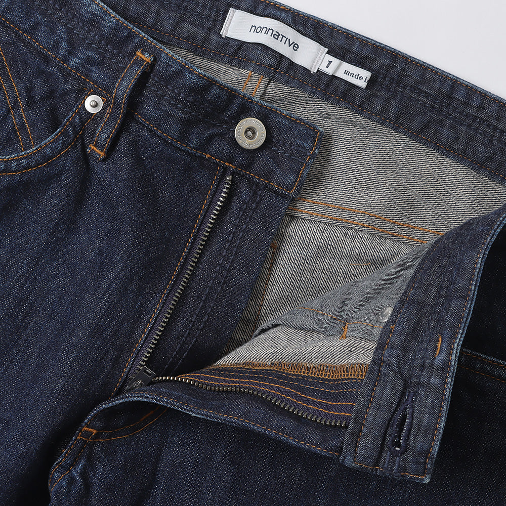 DWELLER 5P JEANS 01 COTTON 13.5oz SELVEDGE DENIM RW