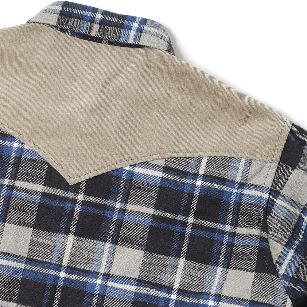 EXPLORER SHIRT COTTON SLUB FLANNEL CHECK