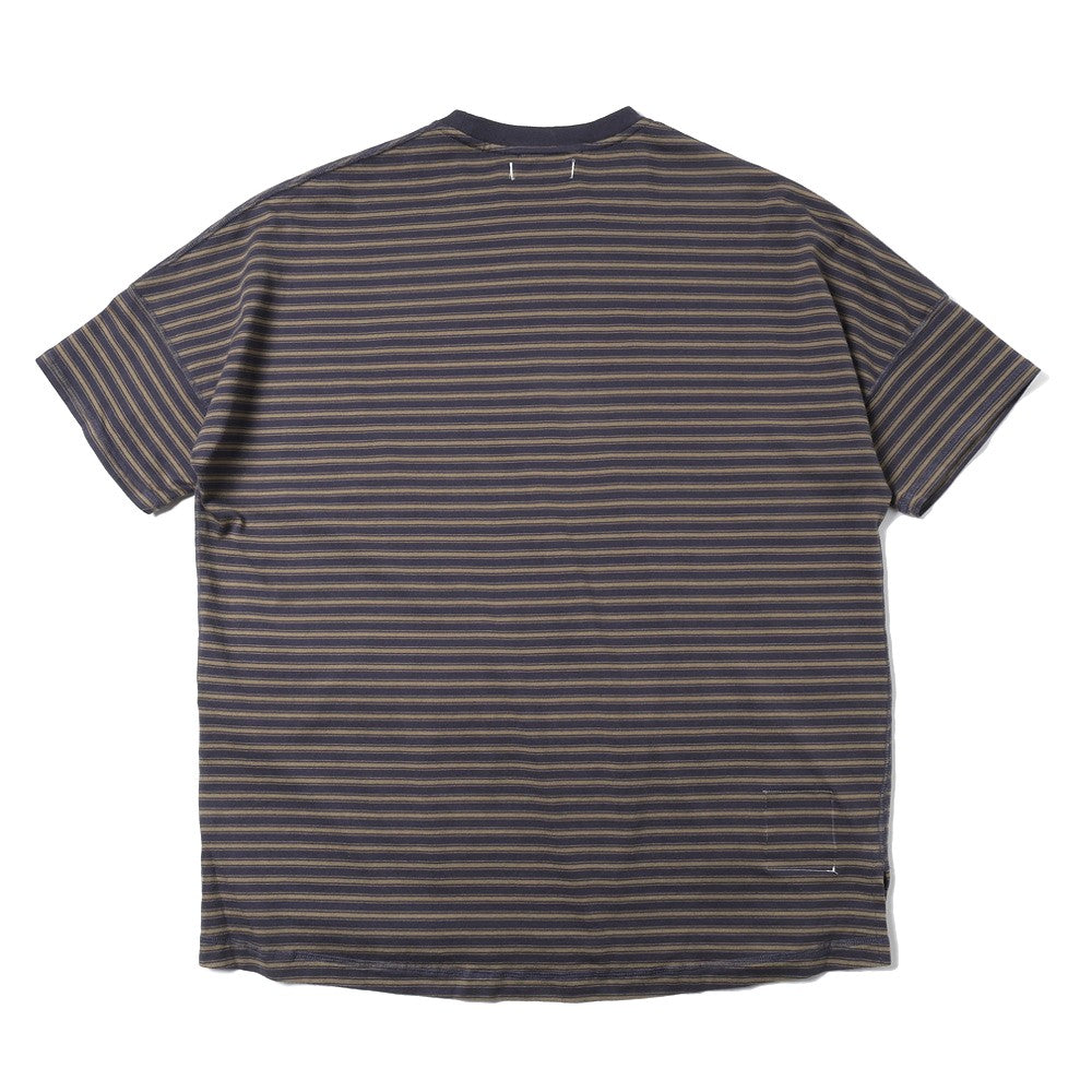 nonnative (ノンネイティブ) CLERK S/S TEE COTTON JERSEY BORDER NN