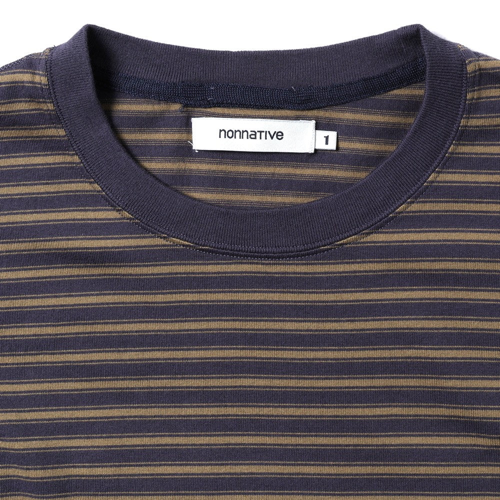 CLERK S/S TEE COTTON JERSEY BORDER