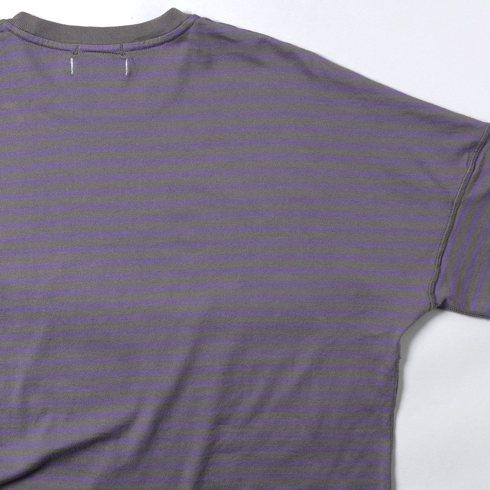 nonnative (ノンネイティブ) CLERK S/S TEE COTTON JERSEY BORDER NN