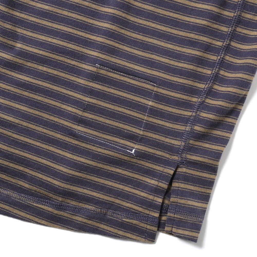 CLERK S/S TEE COTTON JERSEY BORDER