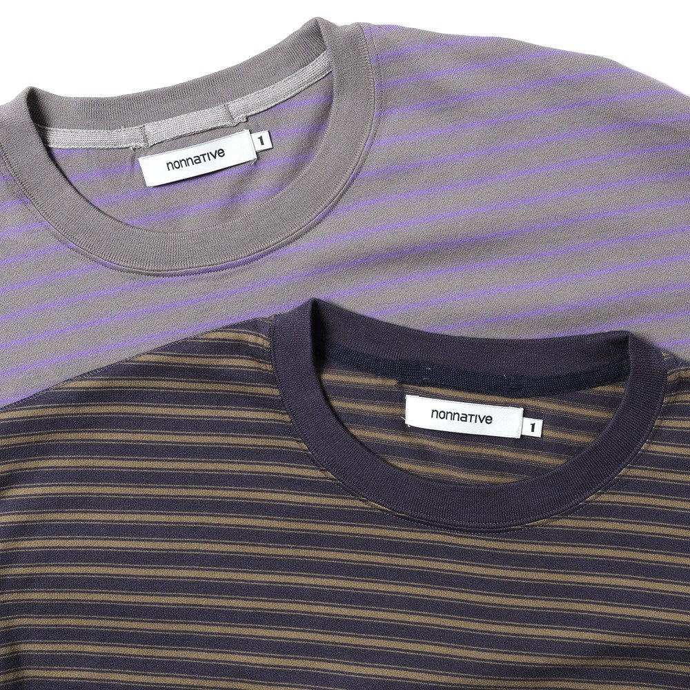 CLERK S/S TEE COTTON JERSEY BORDER