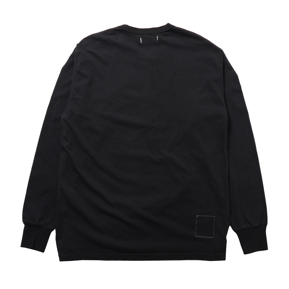 TROOPER L/S HENRY NECK TEE COTTON JERSEY