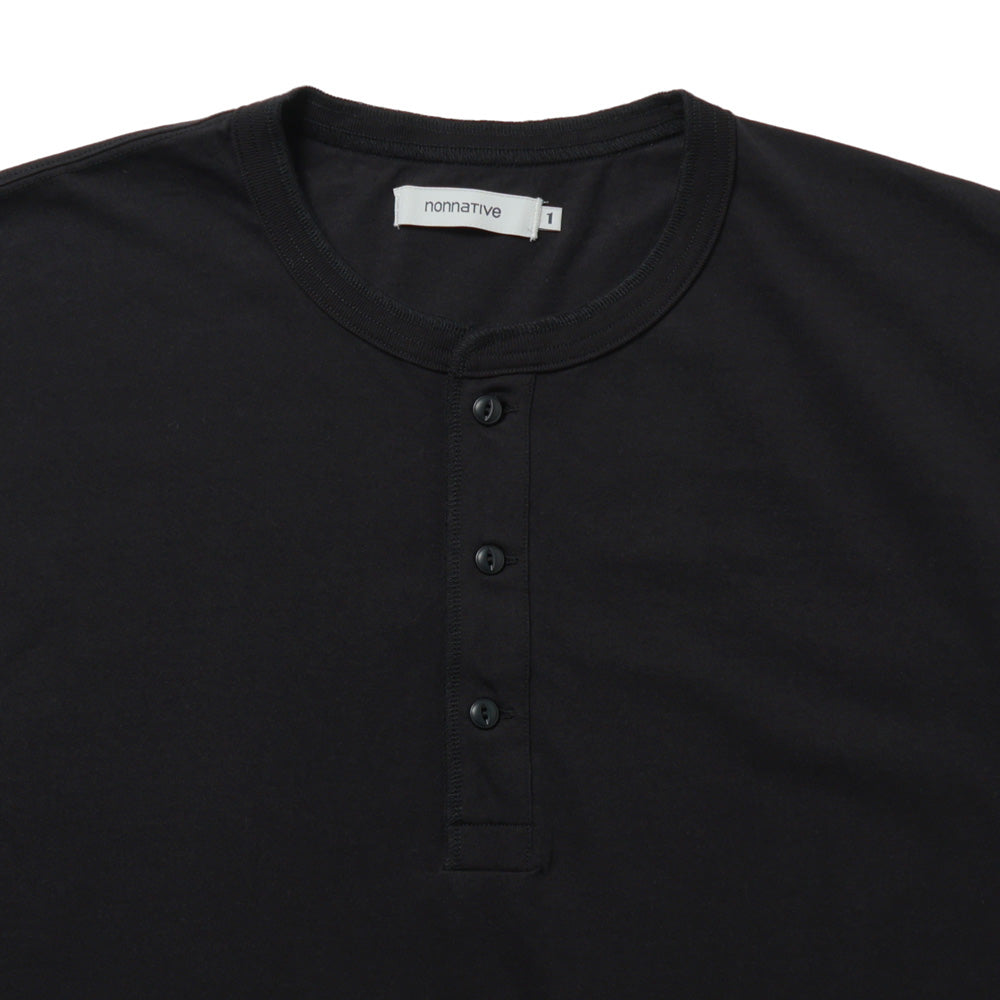 nonnative (ノンネイティブ) TROOPER L/S HENRY NECK TEE COTTON