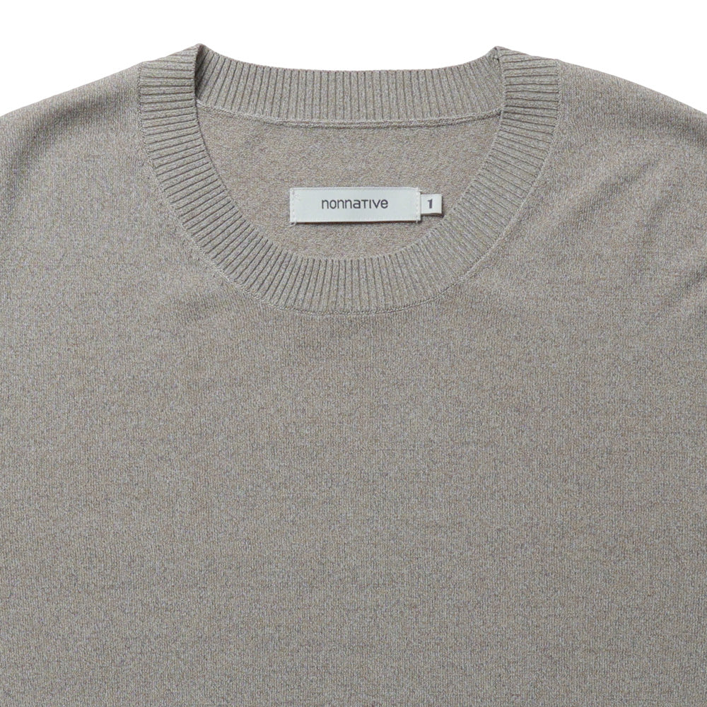 nonnative (ノンネイティブ) OFFICER CREW SWEATER RAYON NYLON YARN