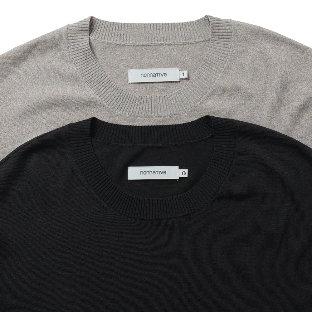 nonnative (ノンネイティブ) OFFICER CREW SWEATER RAYON NYLON YARN