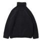 HIKER HIGH NECK ZIP BLOUSON WOOL BOUCLE KNIT