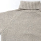 HIKER HIGH NECK ZIP BLOUSON WOOL BOUCLE KNIT