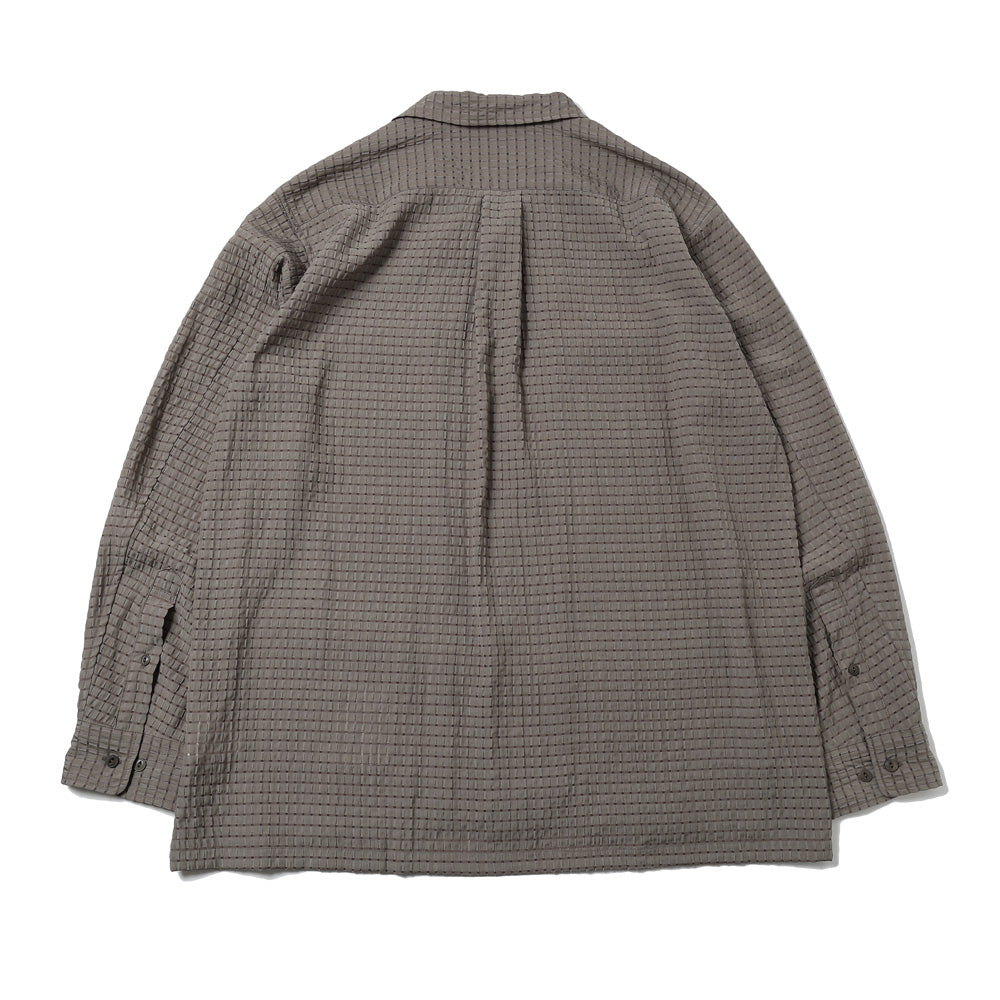 nonnative (ノンネイティブ) VOYAGER L/S SHIRT R/P/N DOBBY CHECK NN