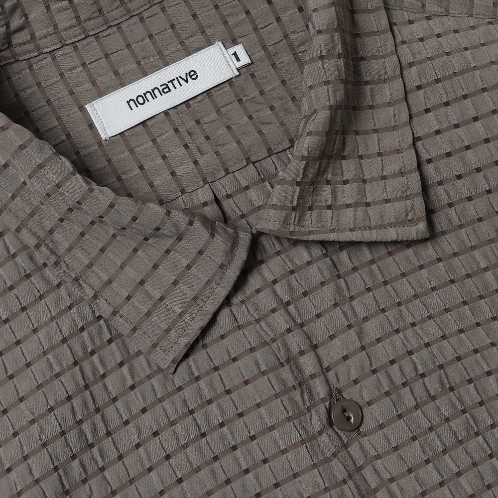 nonnative (ノンネイティブ) VOYAGER L/S SHIRT R/P/N DOBBY CHECK NN