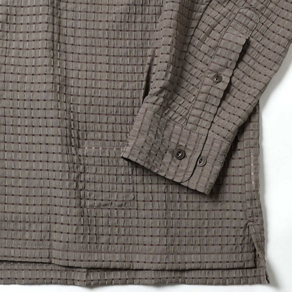 nonnative (ノンネイティブ) VOYAGER L/S SHIRT R/P/N DOBBY CHECK NN