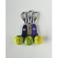 DWELLER KEY RING WITH LEATHER STRAP