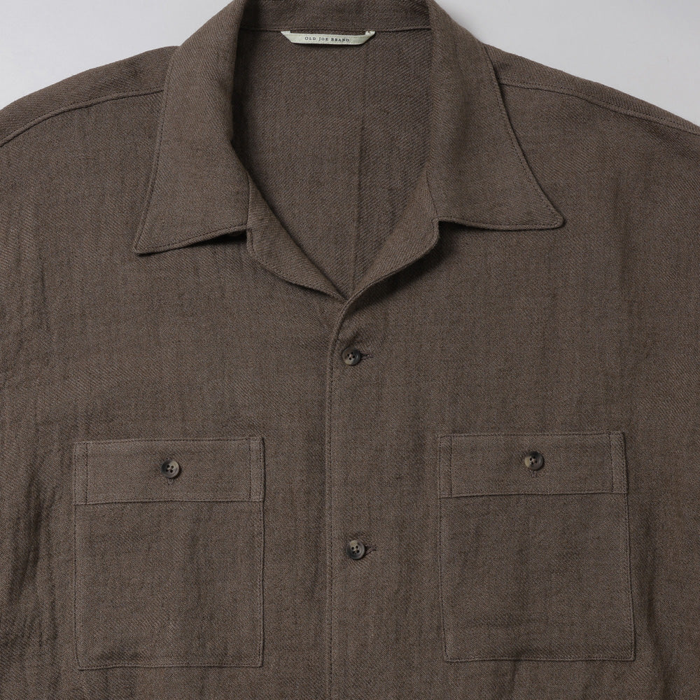 GATHERED WAIST MARLBORO SHIRTS (Long-sleeve)