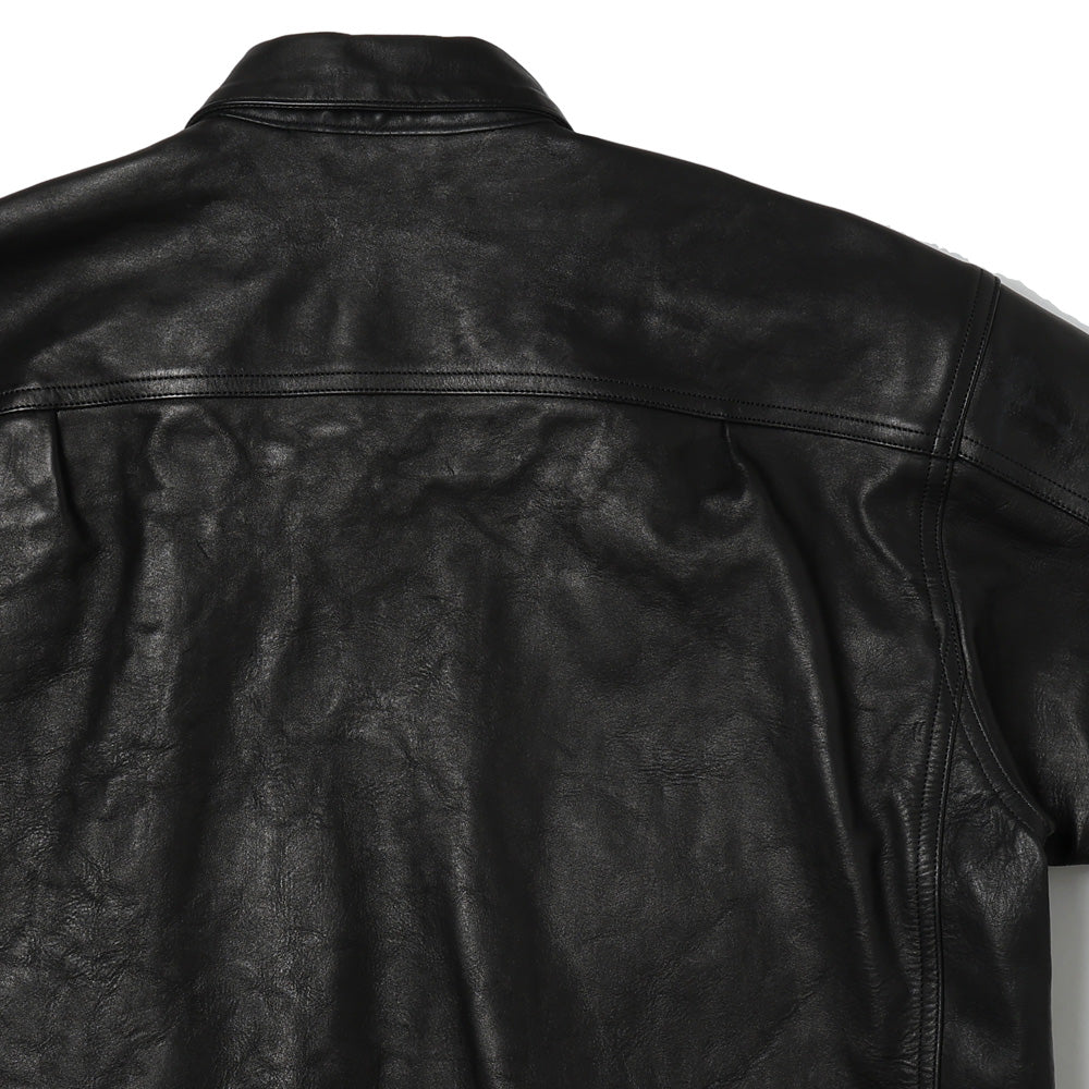 PATINA HORSEHIDE RIVETED JACKET pre-order ends Aug 30