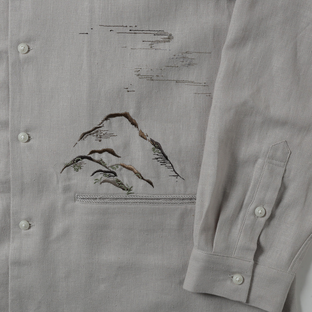 LOWER POCKET SOUVENIR SHIRTS (Long-sleeve)
