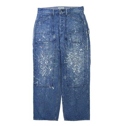 DOUBLE CLOTH SNUGGER TROUSER (PATINA &amp; PAINT) 24aw spot