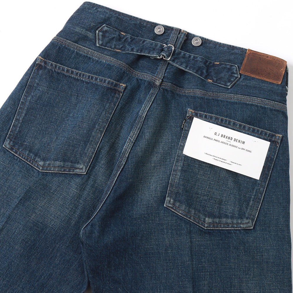 BELTLESS WAIST JEAN TROUSER 990 (FADE INDIGO)