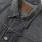 RIVETED ONE POCKET JEAN JACKET (FADE INDIGO)