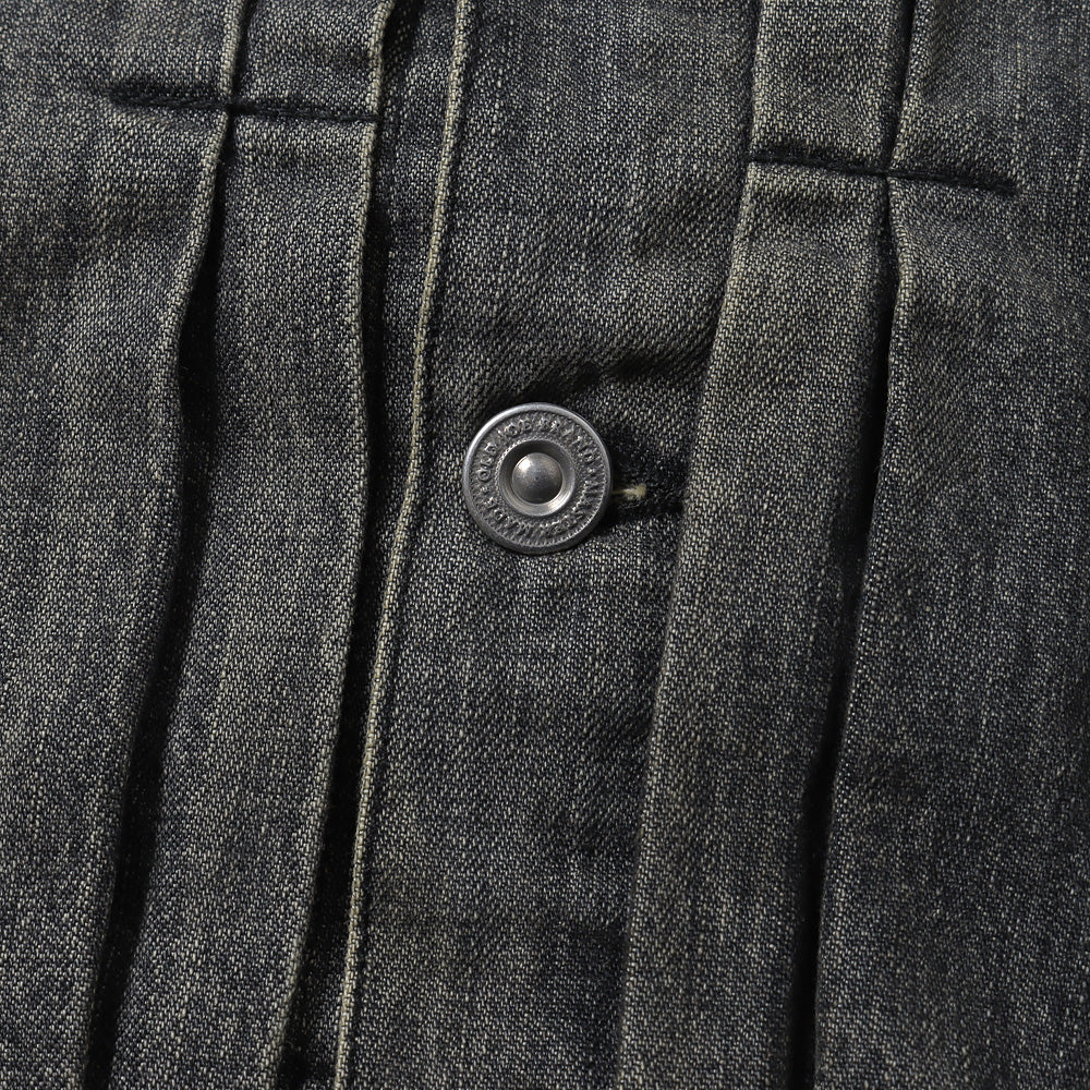 RIVETED ONE POCKET JEAN JACKET (FADE INDIGO)