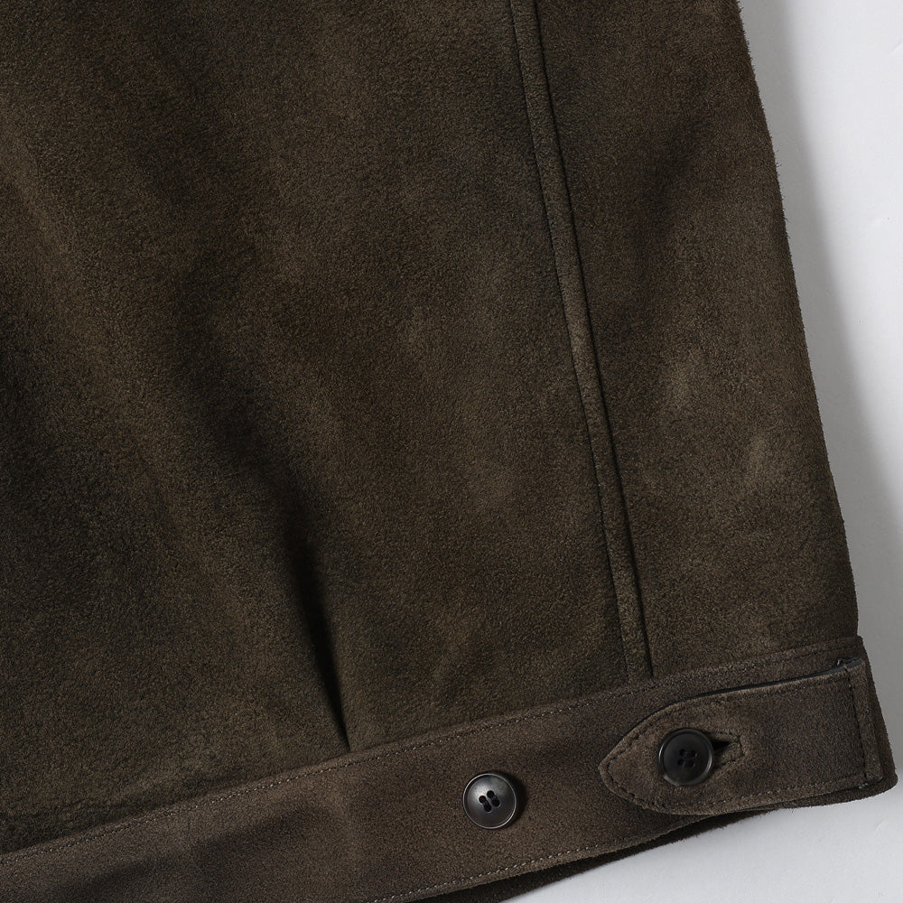 PATINA DEER-SKIN JEAN JACKET (SUEDE) before 4/26