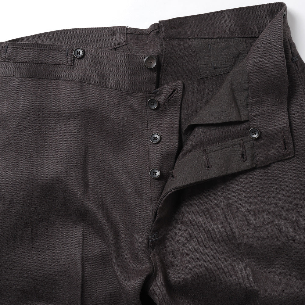 OLD JOE & CO. (オールドジョー) CINCH BACK WELT-POCKET TROUSER