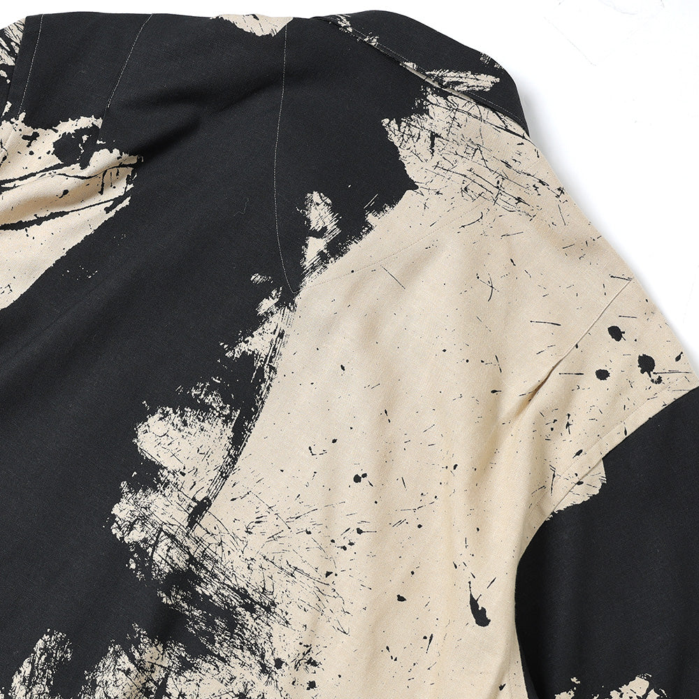 TSUJIMURA SHIRO ABSTRACT PAINT SHIRTS (Long-sleeve)