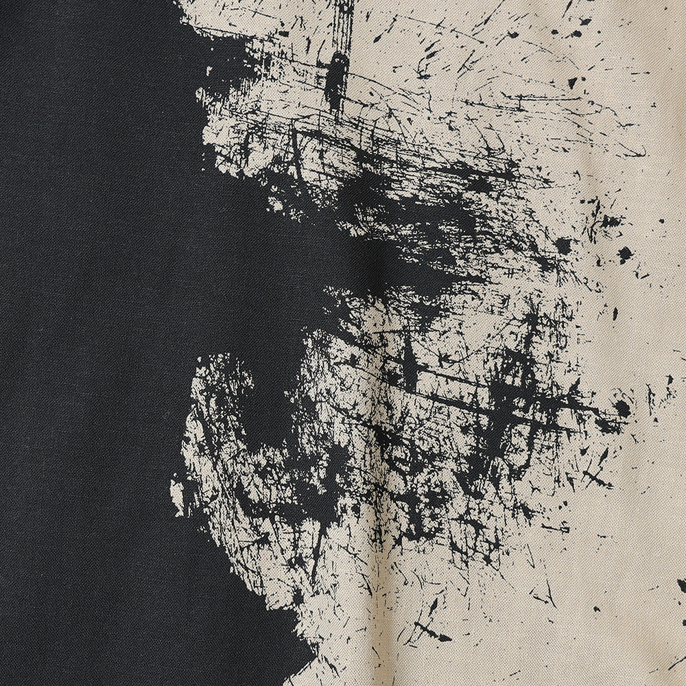 TSUJIMURA SHIRO ABSTRACT PAINT SHIRTS (Long-sleeve)