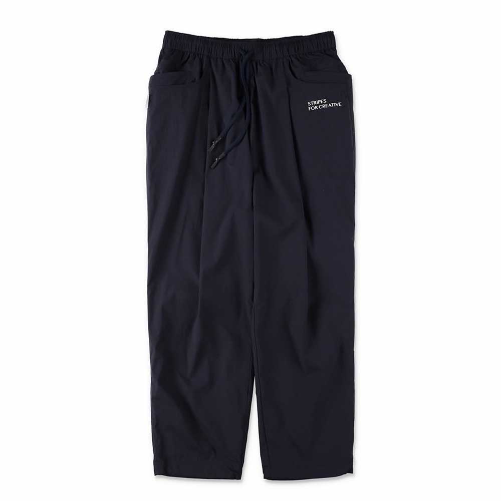 WIDE TAPERED EASY PANTS(NYLON)