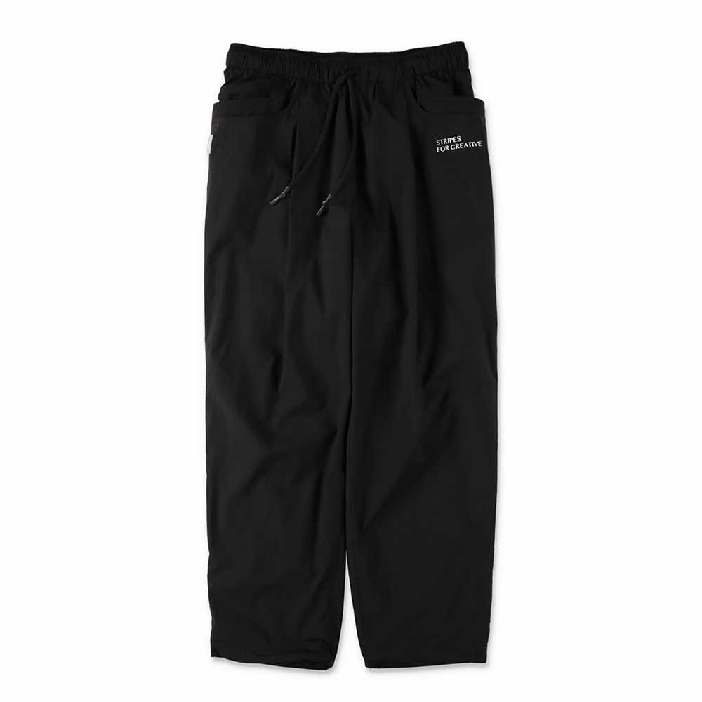WIDE TAPERED EASY PANTS(NYLON)
