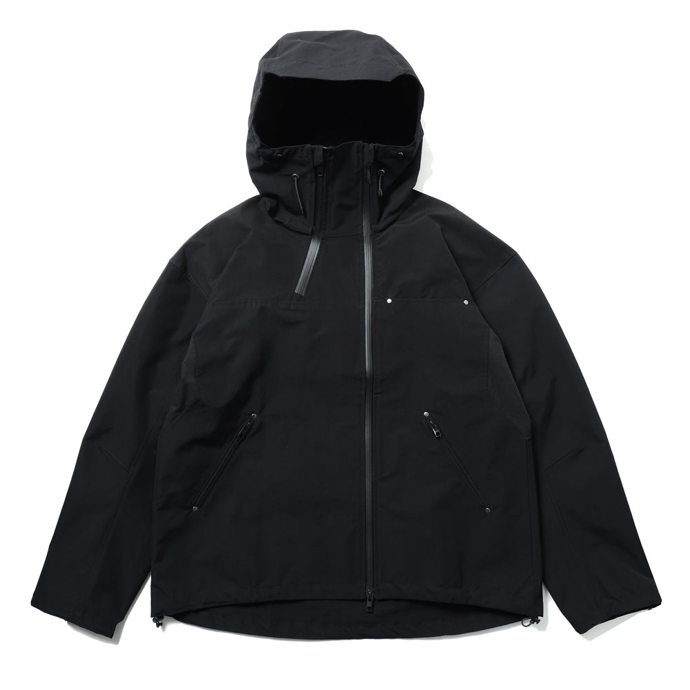 DIAGONAL TECH HOODED JACKET