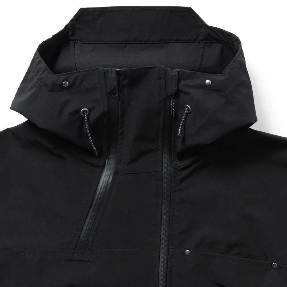 DIAGONAL TECH HOODED JACKET
