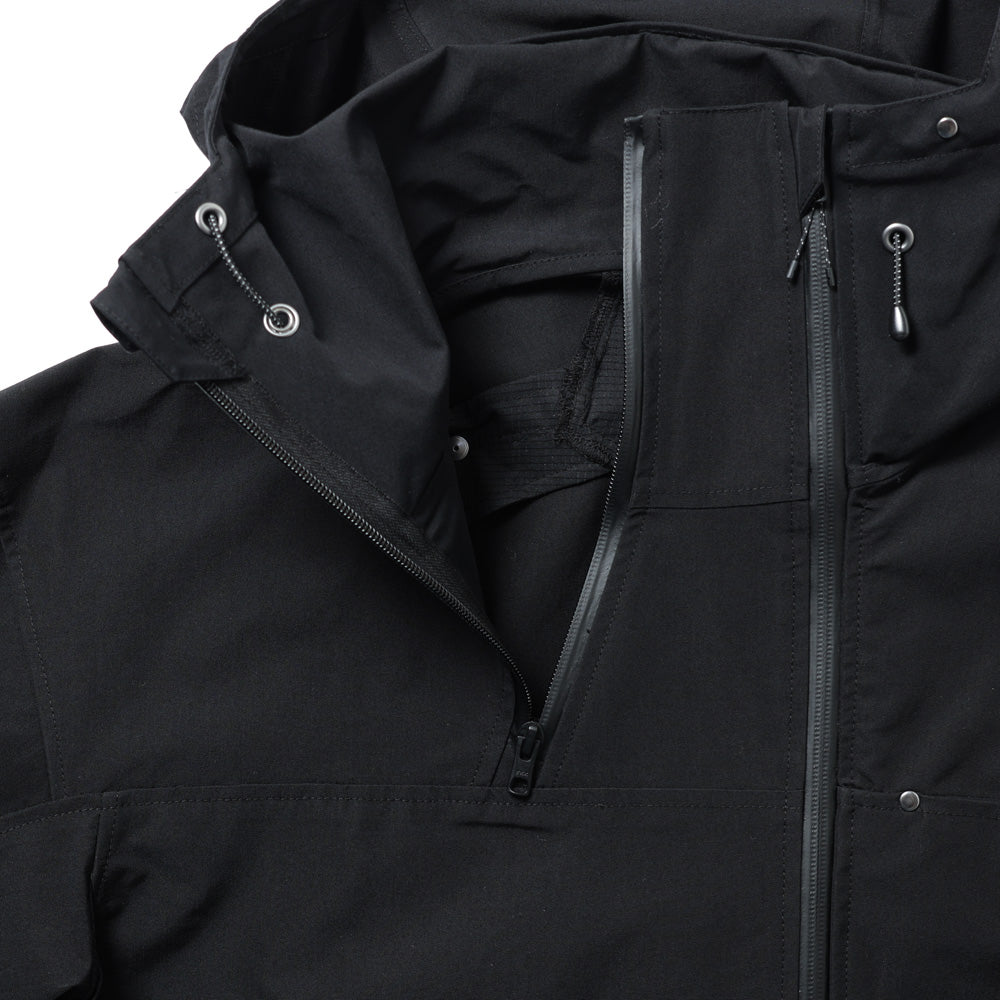 DIAGONAL TECH HOODED JACKET