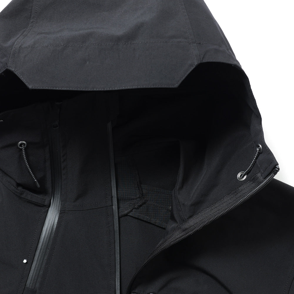 DIAGONAL TECH HOODED JACKET
